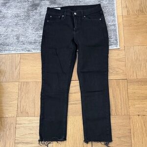 Perfect condition slim black jeans